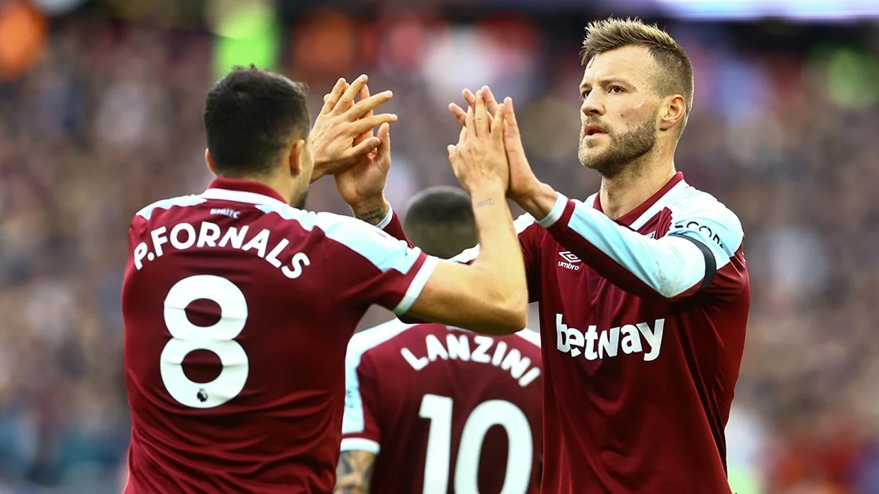 Форналс и Ярмоленко / Сайт Вест Хэма