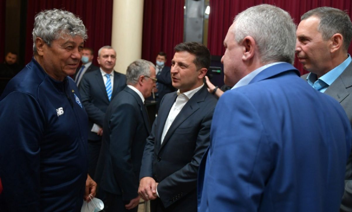 Луческу, Зеленський і Суркіс / Сайт Офісу Президента України