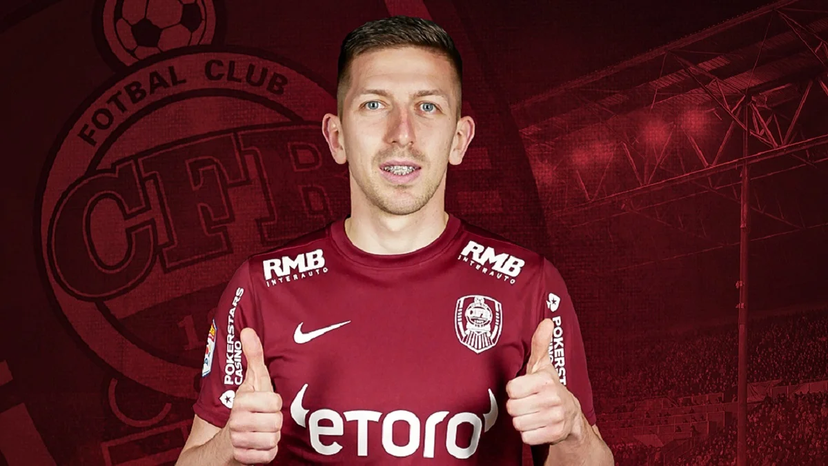 Ловро Цвєк приєднався до ЧФР Клуж / Сайт клубу