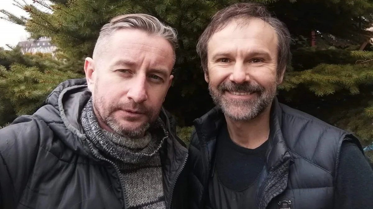 Сергей Жадан и Святослав Вакарчук / фото из соцсетей
