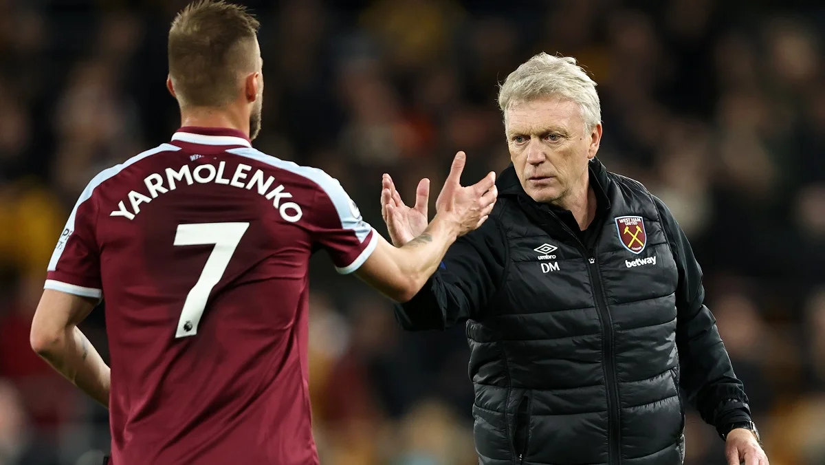 Ярмоленко и Мойес / Getty images