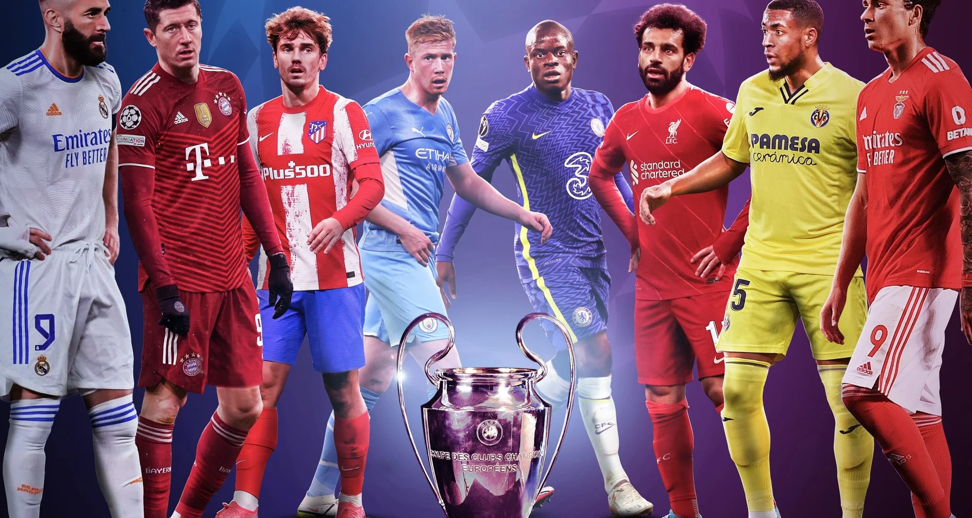 Результаты жеребьевки 1/4 и 1/2 финала Лиги чемпионов