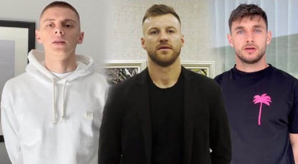 Миколенко, Ярмоленко і Яремчук / Фотоколаж з відкритих джерел