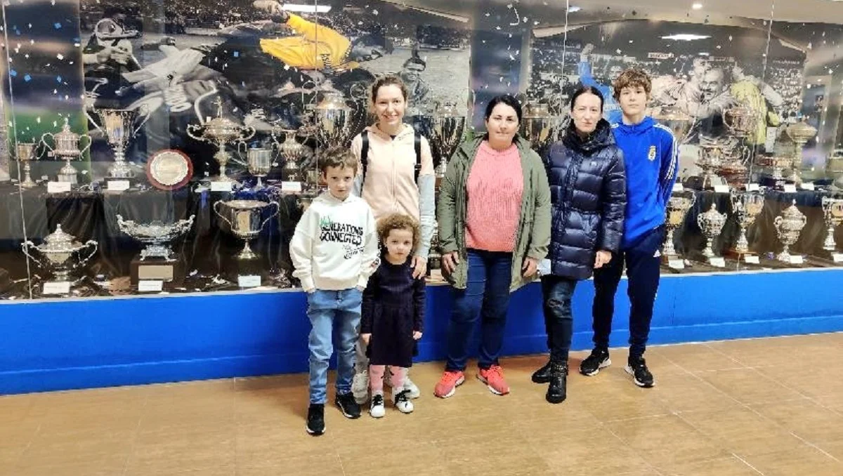 Українці на стадіоні Ов'єдо / Twitter клубу