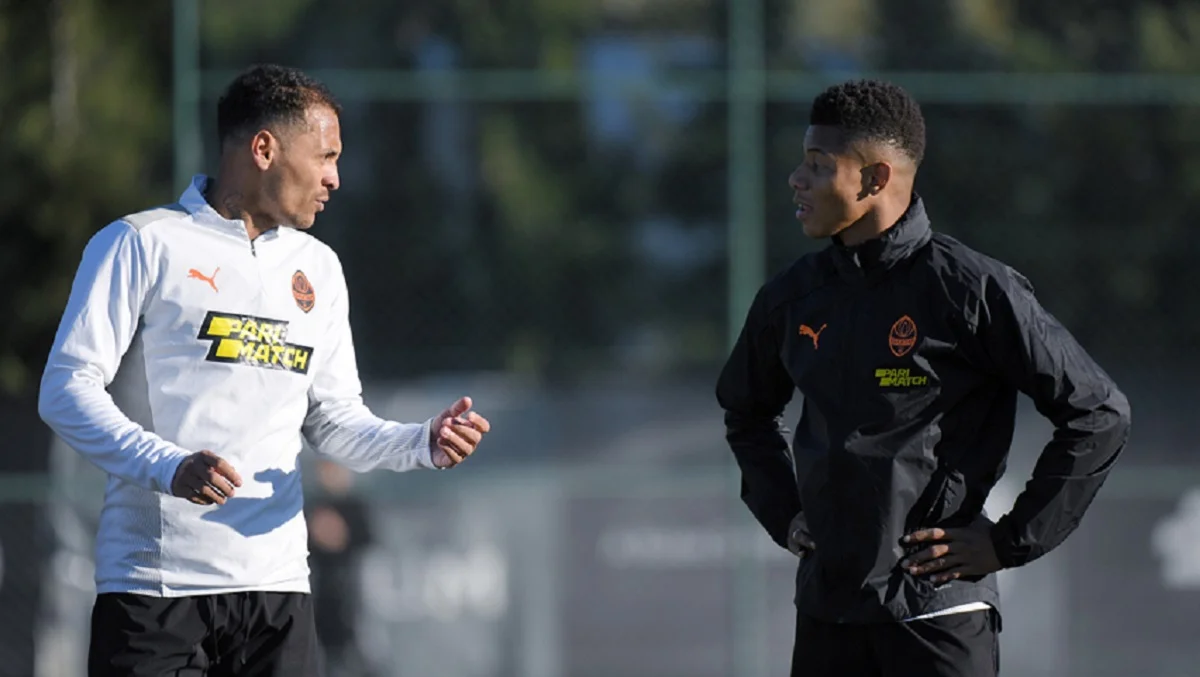 Алан Патрик и Давид Нерес / Сайт Шахтера