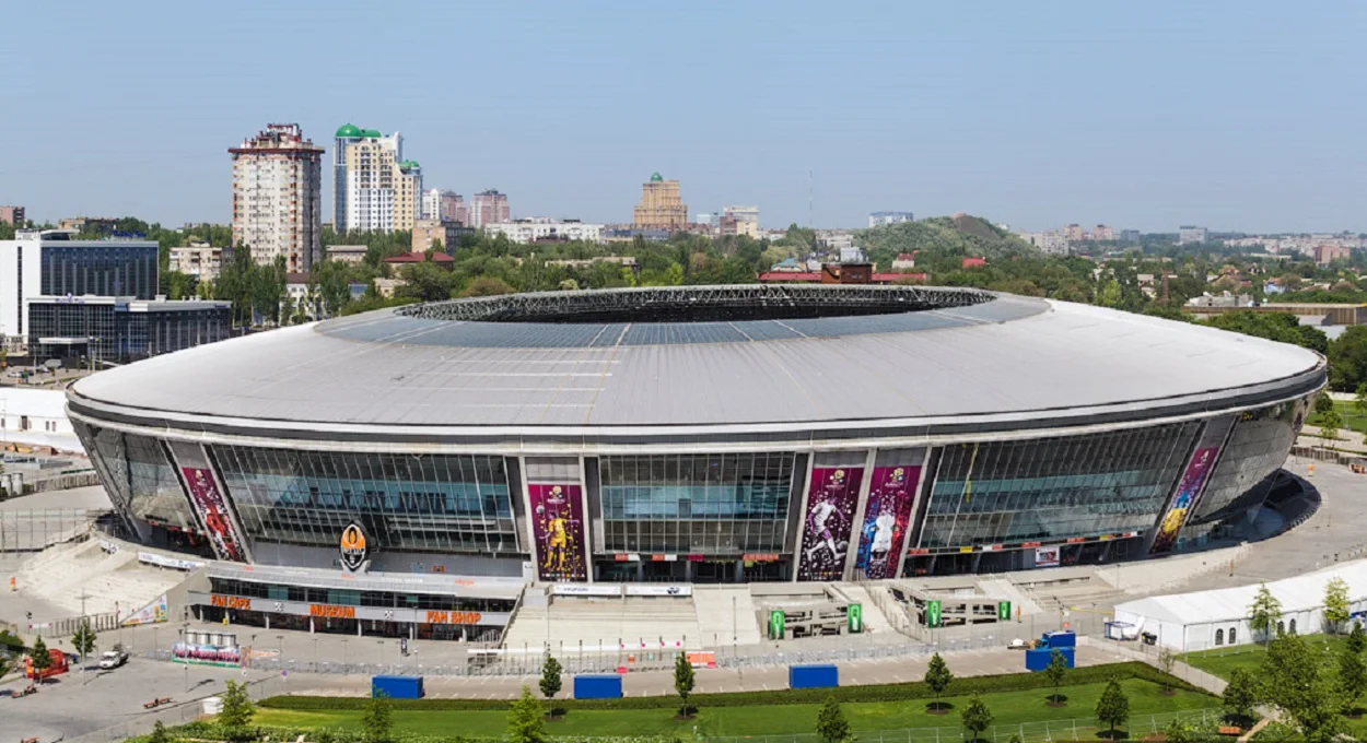 Красавица Донбасс-Арена до вторжения "русского мира" / AFP