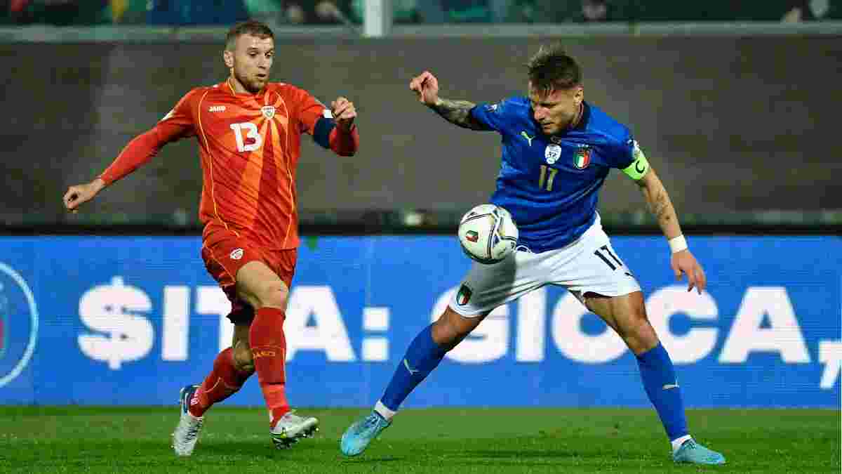 Італія вдруге поспіль пропустить Мундіаль – чинний чемпіон Європи у доданий час сенсаційно програв Північній Македонії 