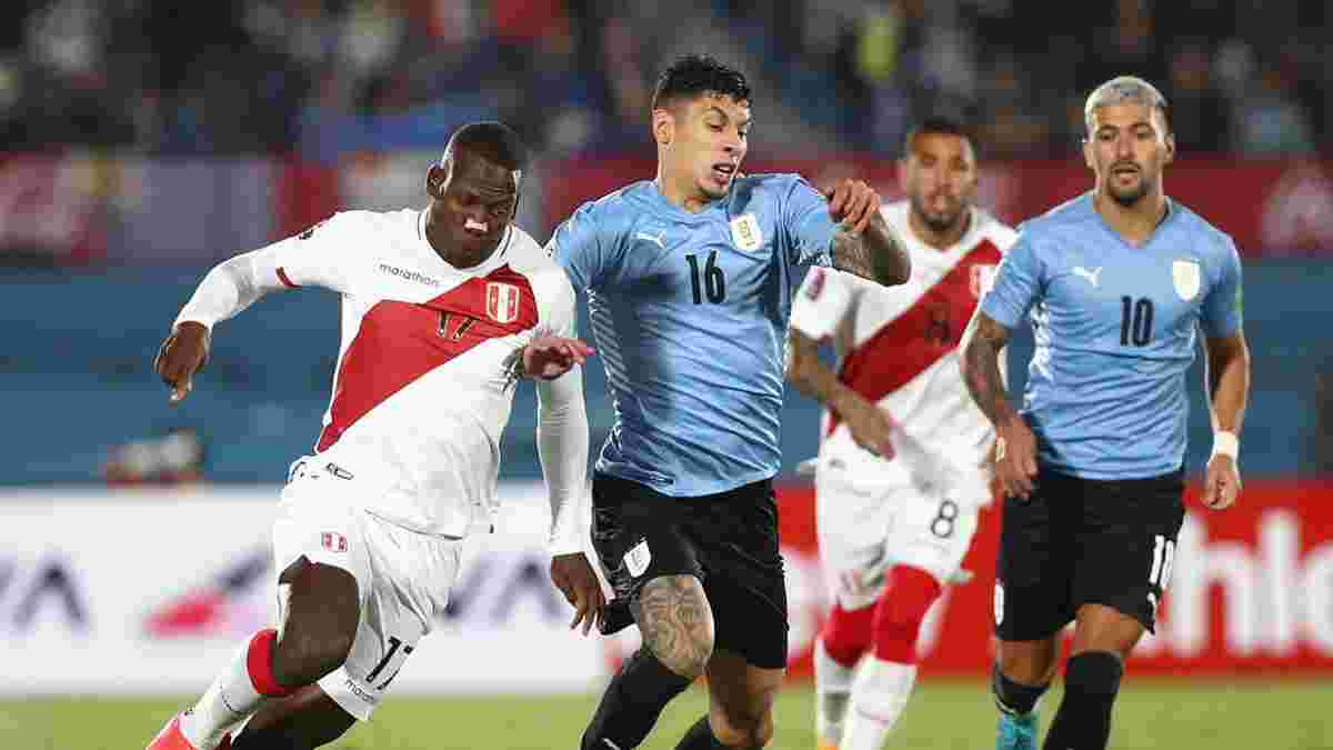 "Для нас це гол": матч між Уругваєм і Перу завершився скандалом – кіпер з м'ячем міг зайти у ворота, але суддя промовчав