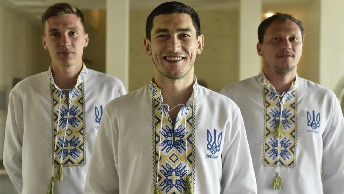 Сидорчук, Степаненко и Пятов / фото из соцсетей
