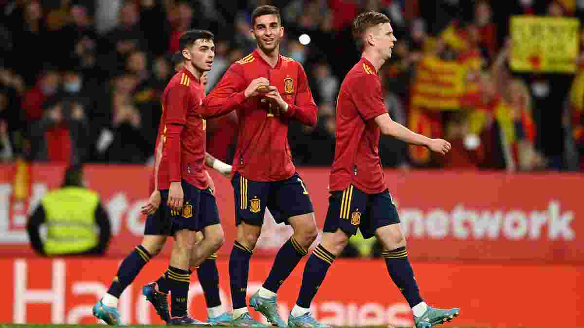 Испания вырвала победу над Албанией благодаря голу-красавцу на 90-й минуте – фейл защитника едва все не испортил