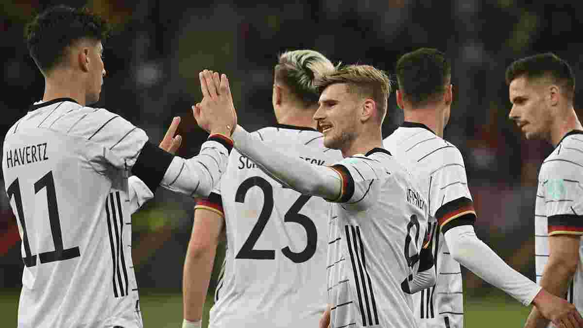 Германия уверенно обыграла Израиль благодаря голам звездного дуэта из Челси