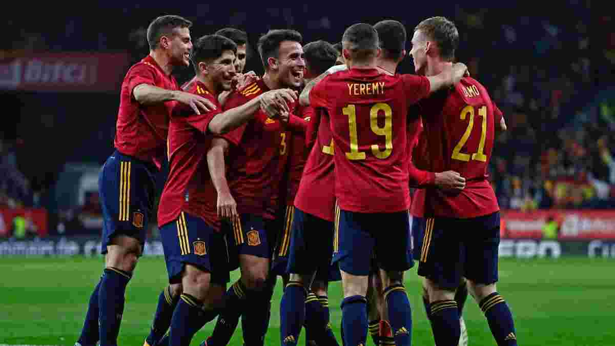 Испания – Албания – 2:1 – видео победного шедевра Ольмо и обзор матча