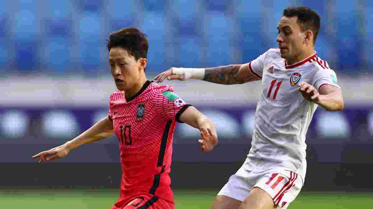 ОАЕ сенсаційно здолали Південну Корею і вийшли у плей-офф відбору на ЧС-2022 – підопічний Реброва серед героїв