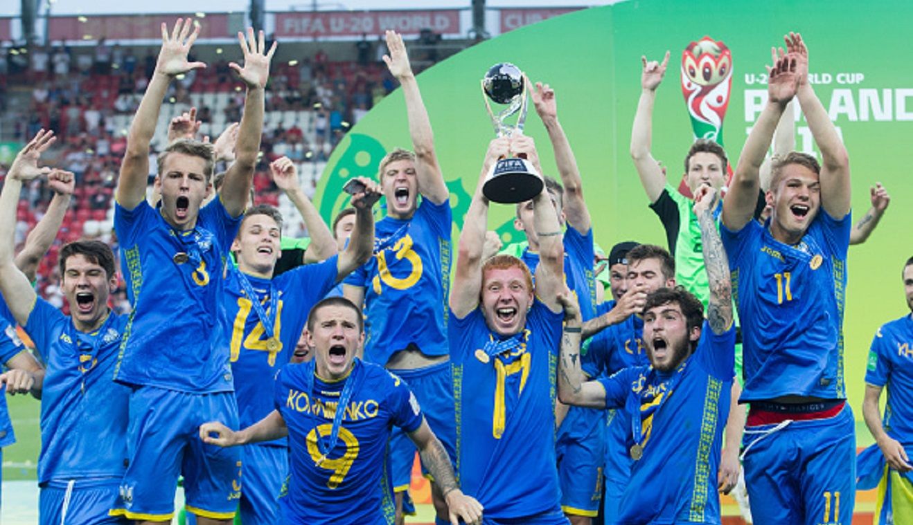 Збірна України, яка стала чемпіоном світу U-20 / Getty Images