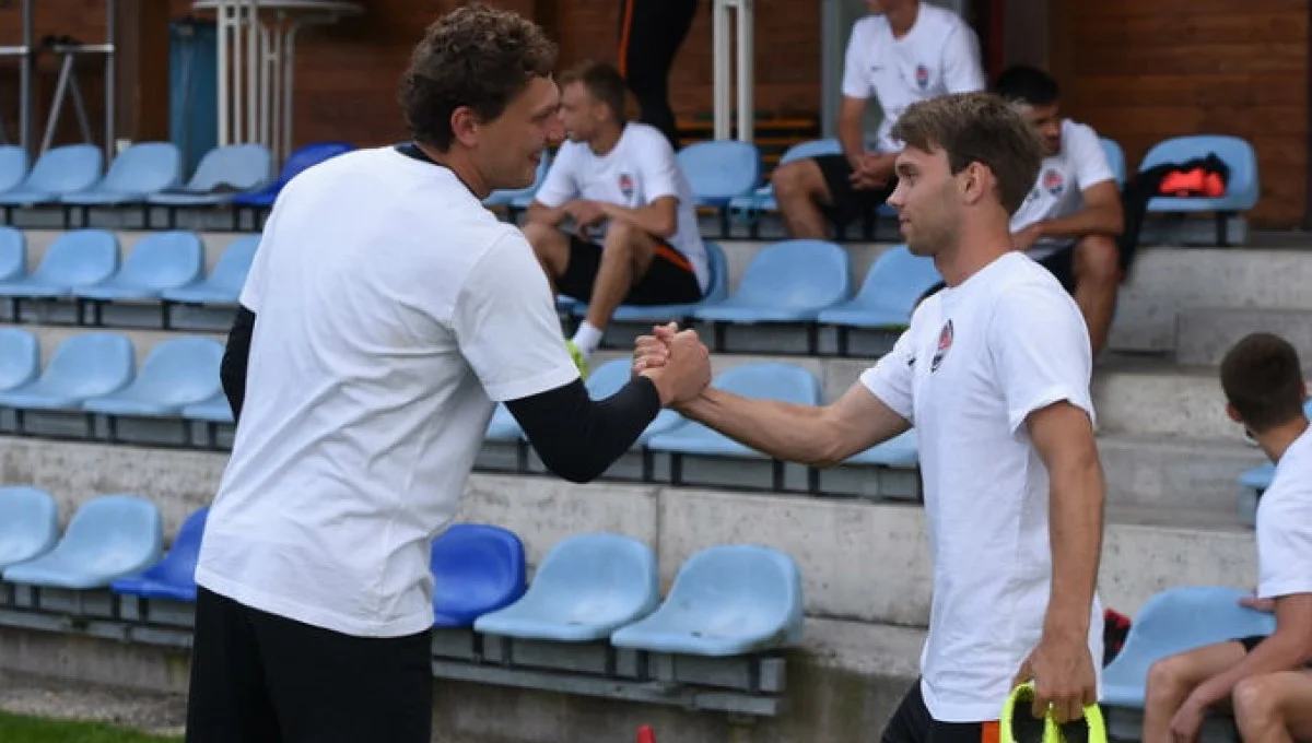 Пятов та Караваєв / фото: ФК Шахтар