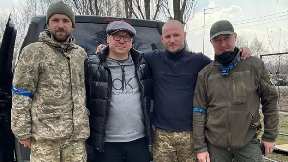 Андрей Богданов (первый слева) / фото из соцсетей