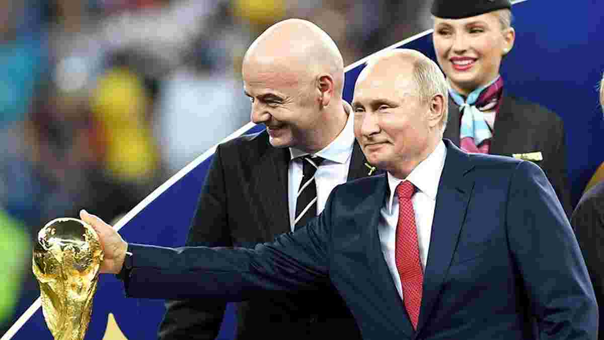Інфантіно аргументував, чому ФІФА не розглядала виключення Росії