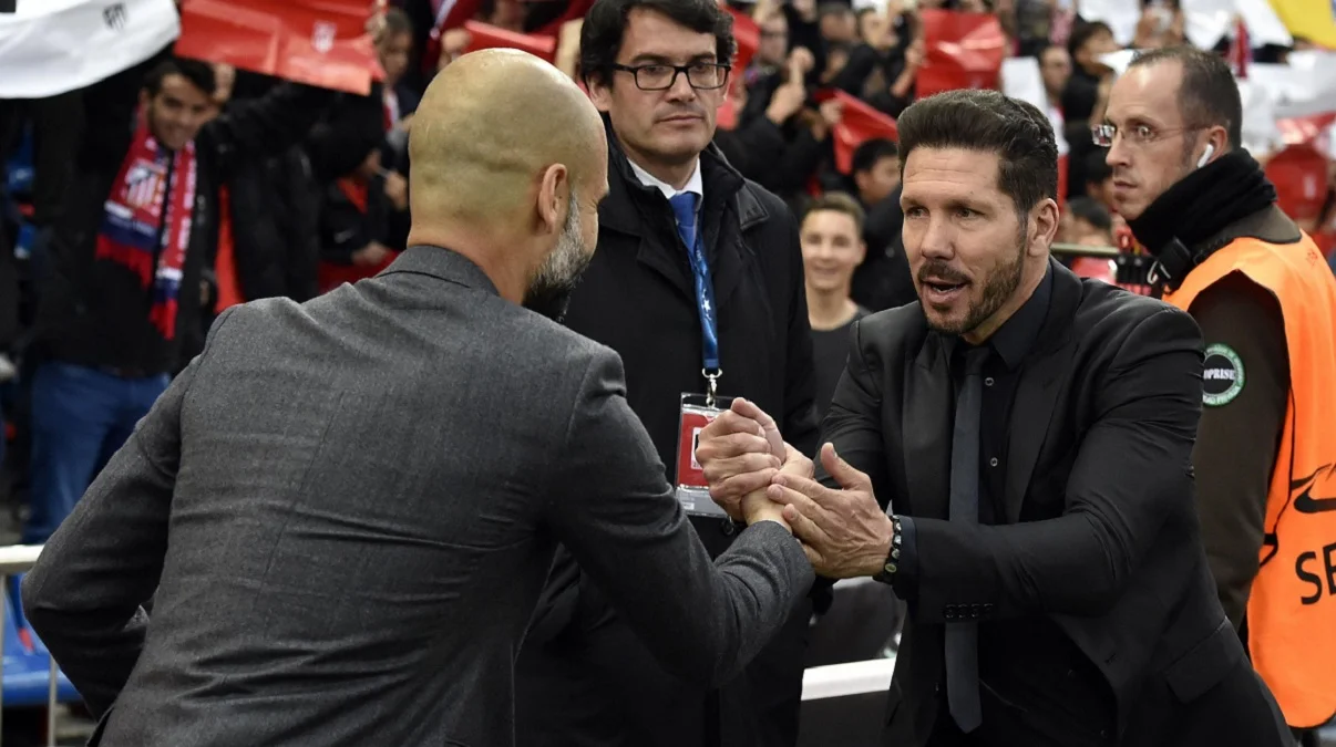 Сімеоне та Гвардіола / Getty Images