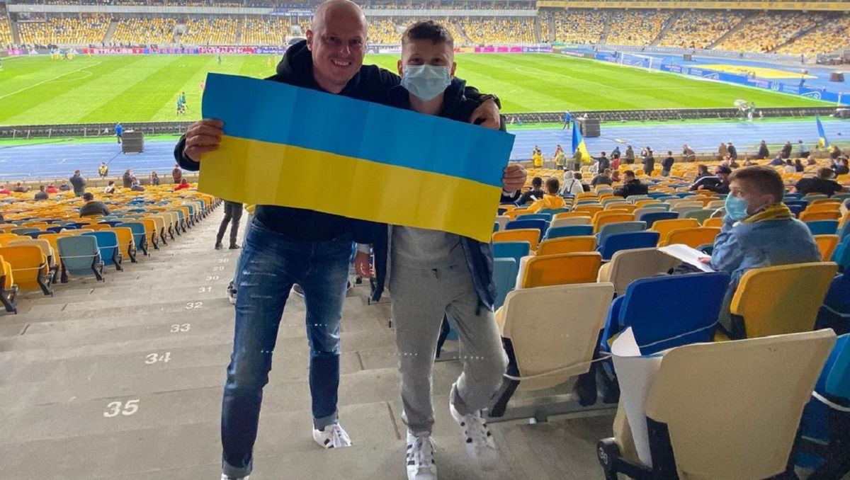 Виктор Вацко с сыном / Instagram