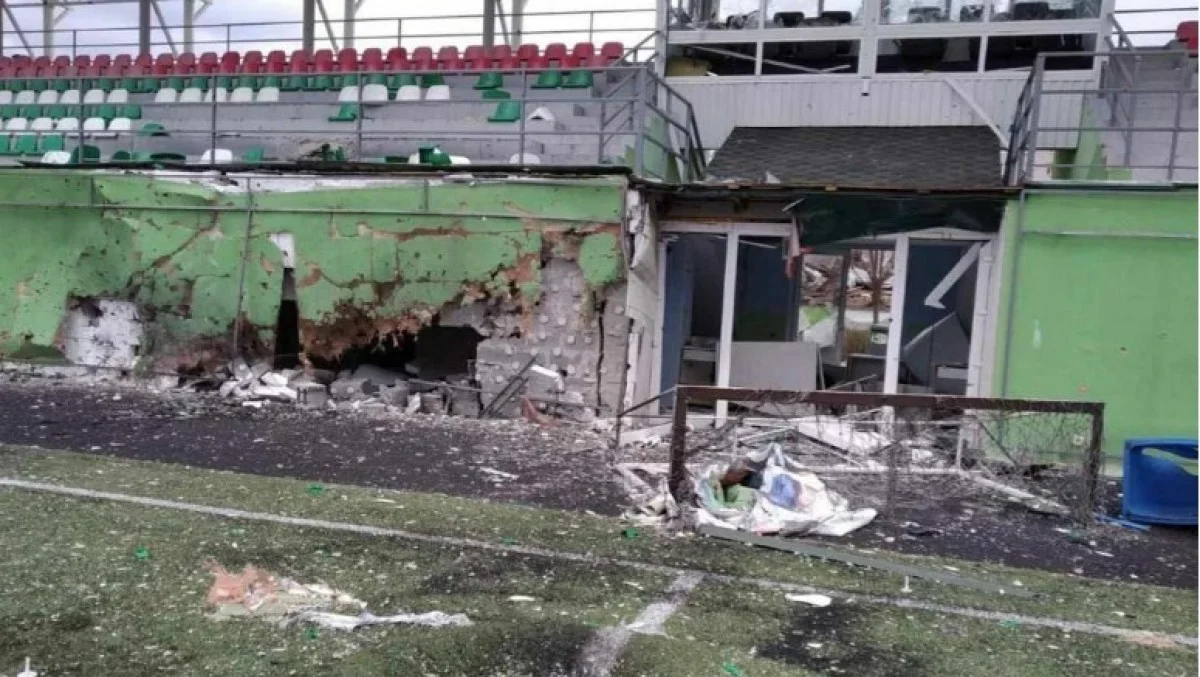 Стадіон в Ірпені / фото з відкритих джерел