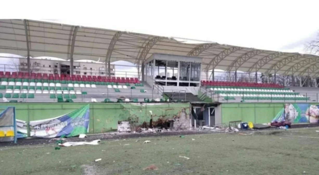 Стадион в Ирпене / фото из открытых источников