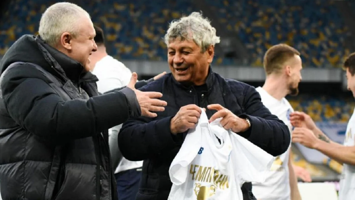 Ігор Суркіс і Мірча Луческу / ФК Динамо Київ