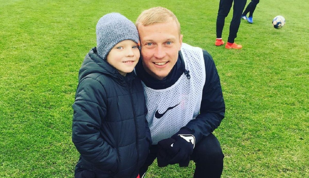 Тарас Пінчук із сином / Instagram