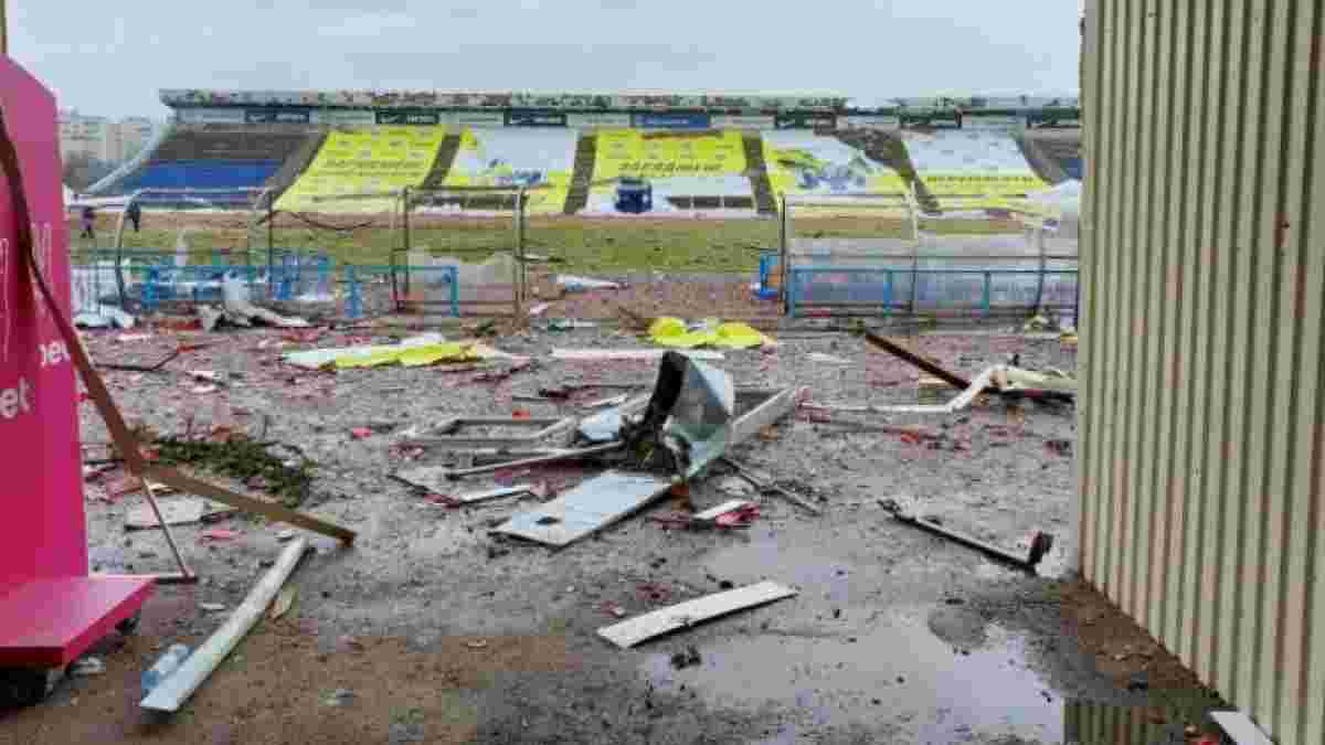 "Стадіон реконструкції не підлягає": представник Десни оцінив пошкодження арени після бомбардування росіян