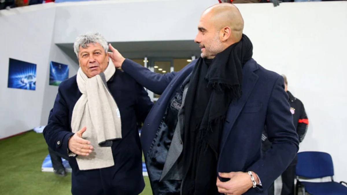 Мірча Луческу та Хосеп Гвардіола / Global Images Ukraine