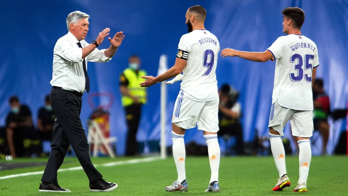 Анчелотти и Бензема / Twitter Реала