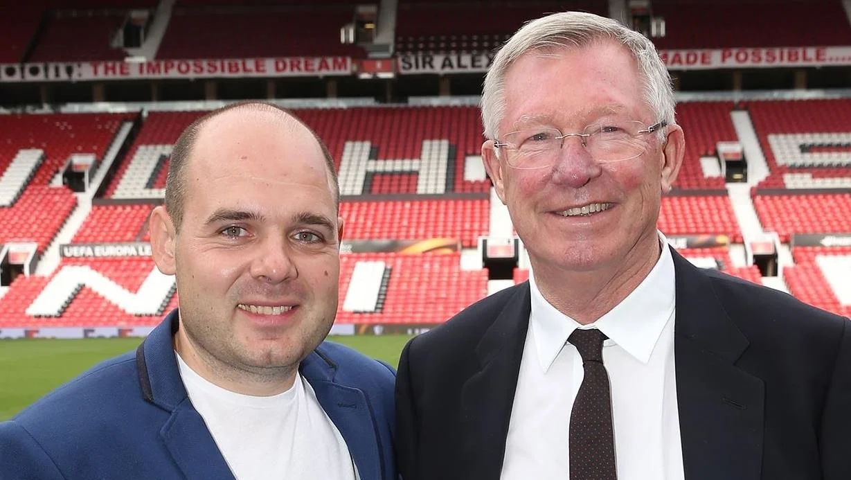 Павло Козирєв та Алекс Фергюсон / Facebook