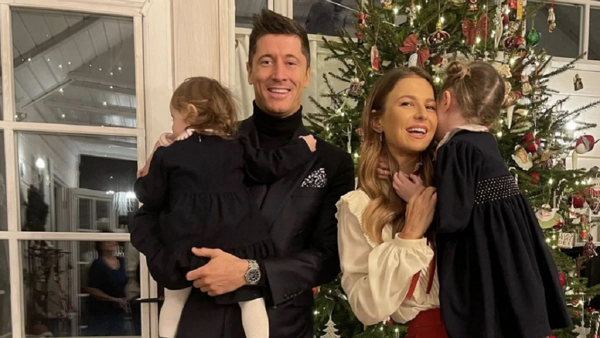 Семья Левандовски / Twitter футболиста