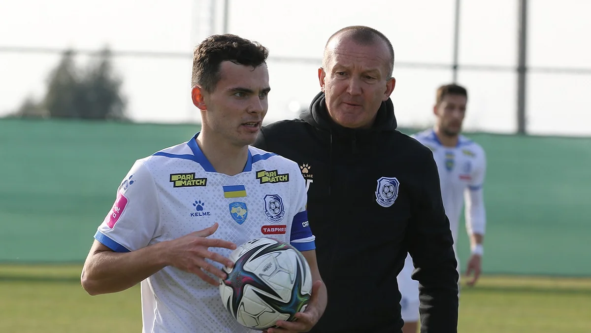 Роман Григорчук с подопечным / Facebook Черноморца