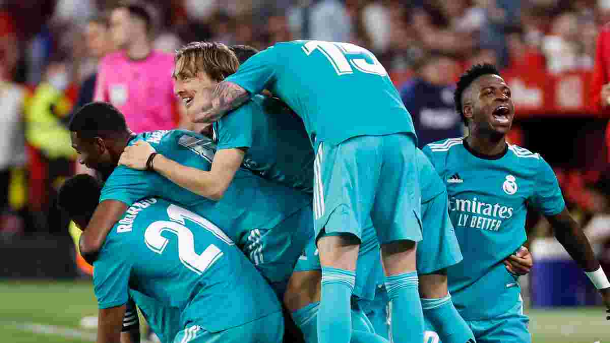 Реал одержал волевую победу над Севильей – замены Анчелотти спасли Мадрид после 0:2 в первом тайме