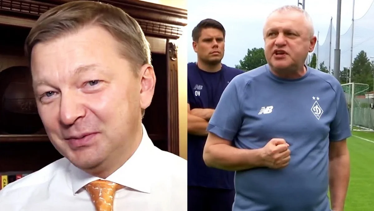 Сергей Палкин и Игорь Суркис / Скриншот из YouTube