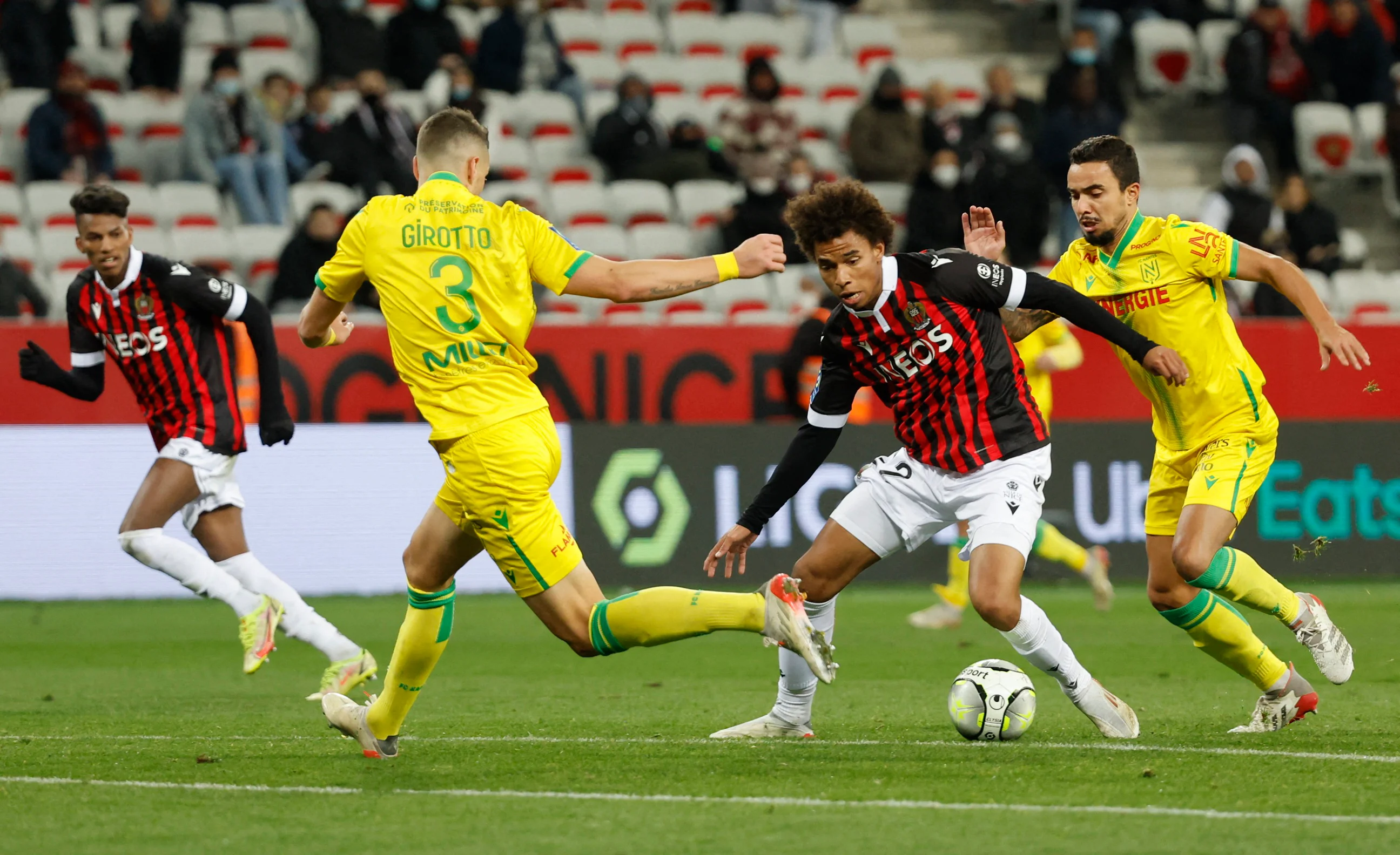 Ніцца і Нант – фіналісти Кубка Франції / AFP