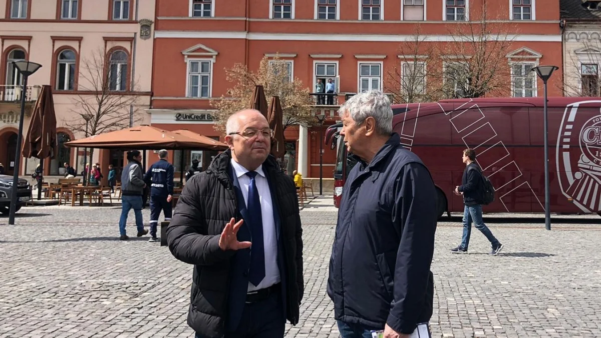 Еміль Бок та Мірча Луческу / As.ro