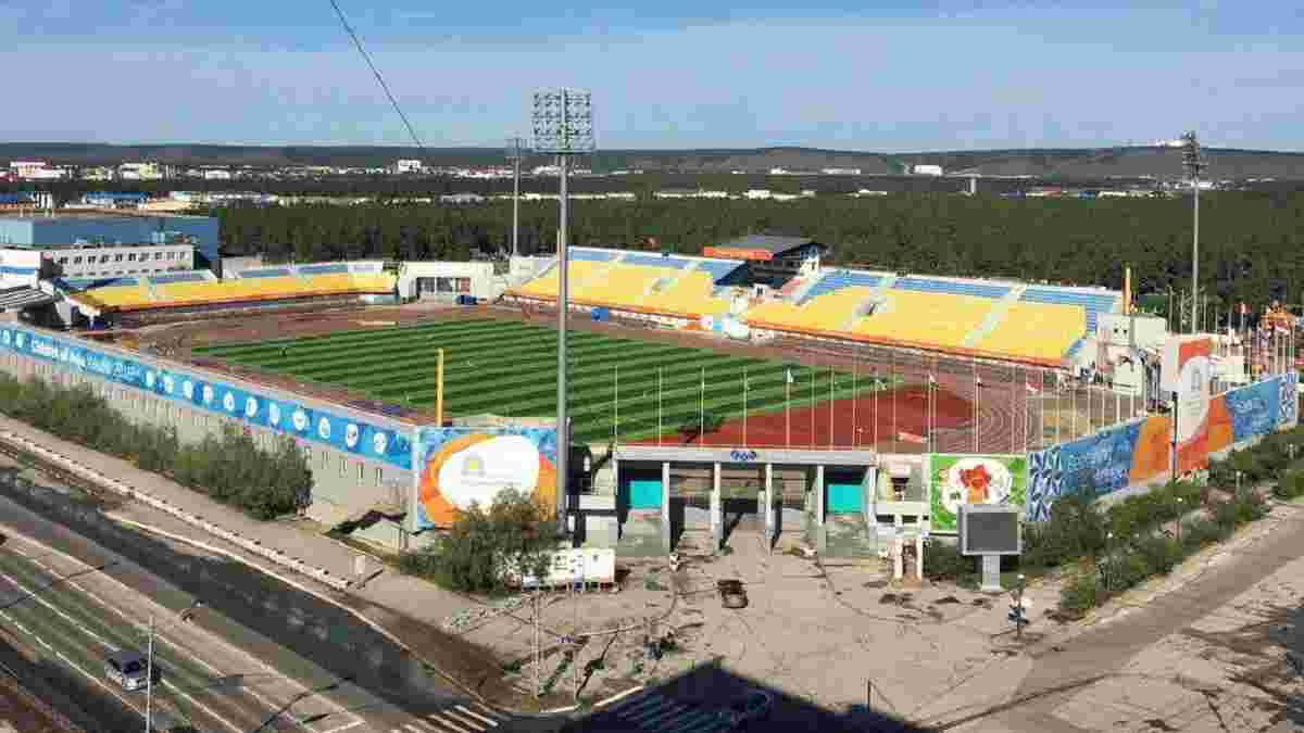 Трибуны стадиона в Якутске демонтируют – украинский след посреди вечной мерзлоты
