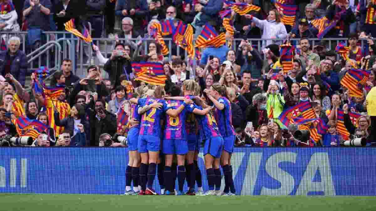 Барселона разбила Вольфсбург в полуфинале женской ЛЧ – установлен новый мировой рекорд