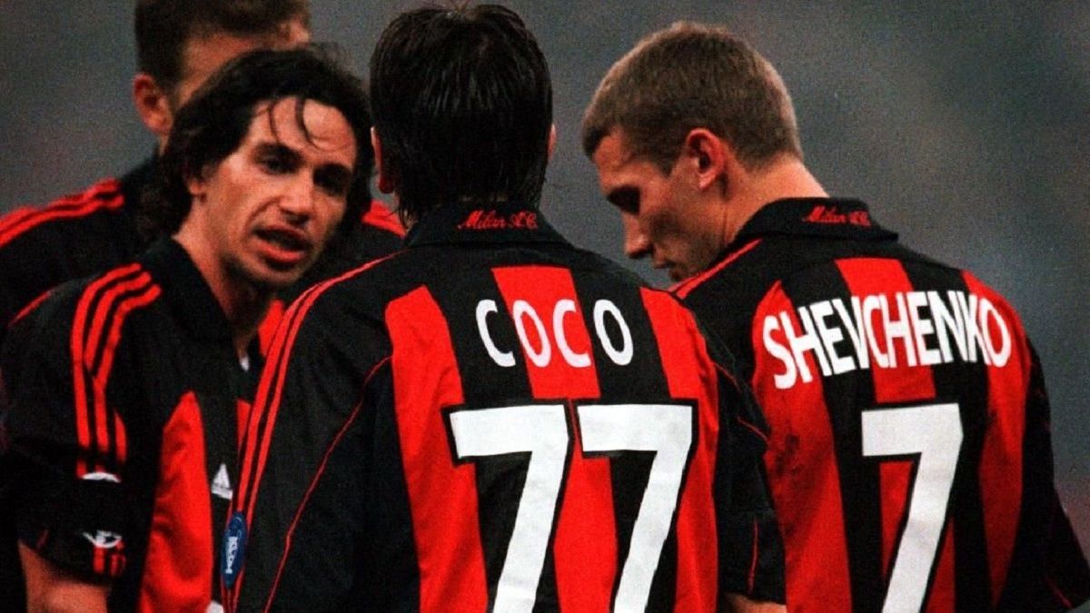 Франческо Коко и Андрей Шевченко / Getty images