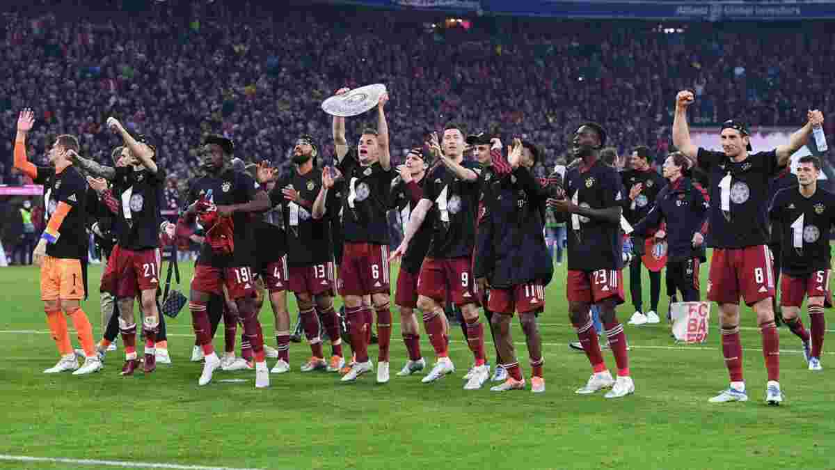 Бавария эпично отпраздновала рекордное чемпионство – Нойер вспомнил об Украине, "пивной душ" для экс-лидера мюнхенцев