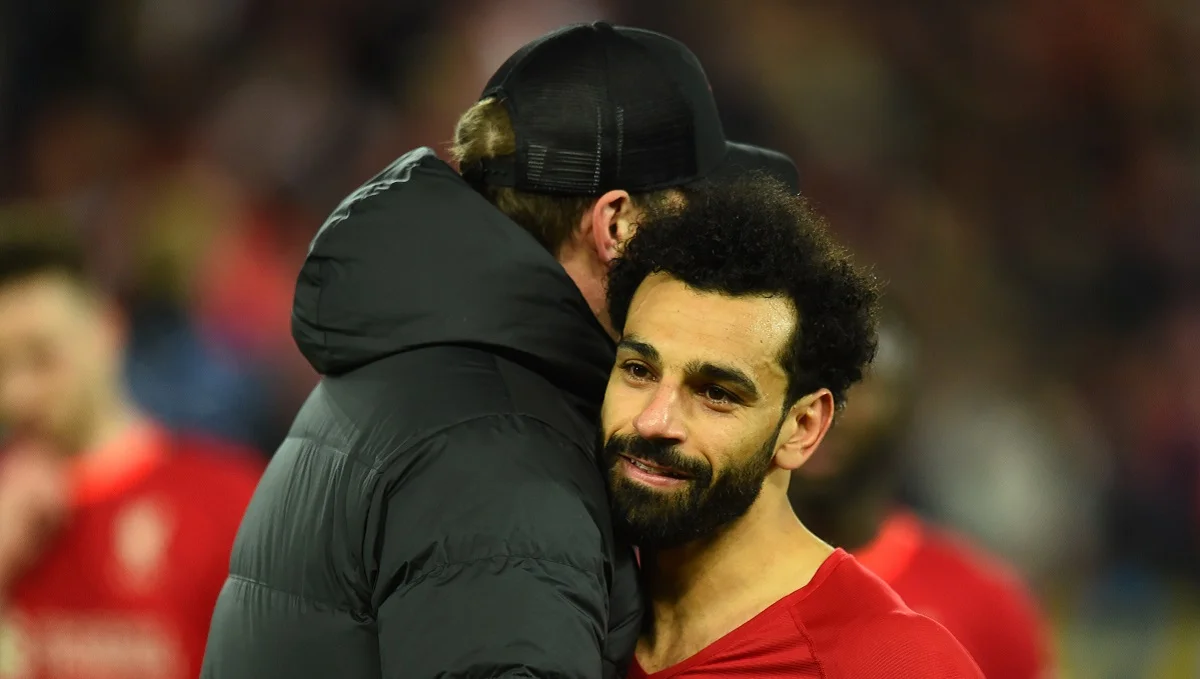 Юрген Клопп и Мохамед Салах / Twitter Ливерпуля