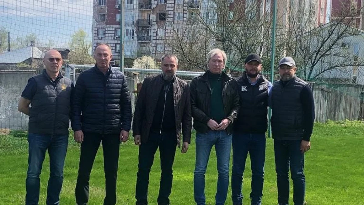 Представники УАФ завітали у Гостомель і Бородянку / Facebook Павелка