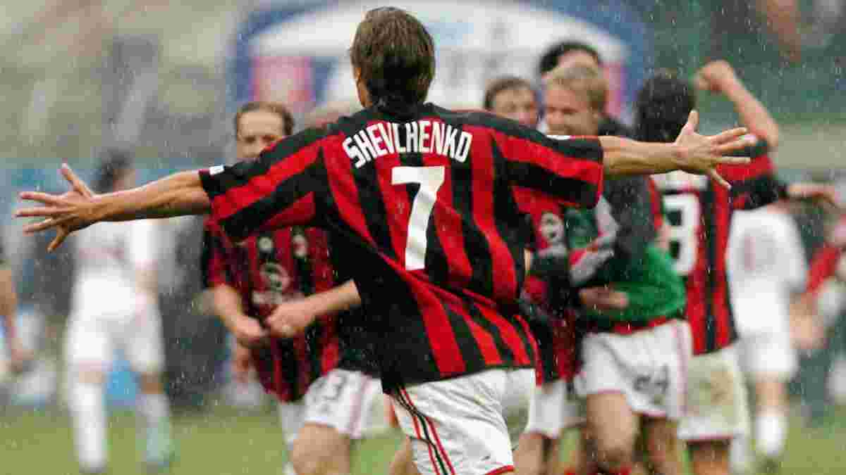 Милан вспомнил чемпионский гол Шевченко, с которого начался рекорд Анчелотти – ретро дня