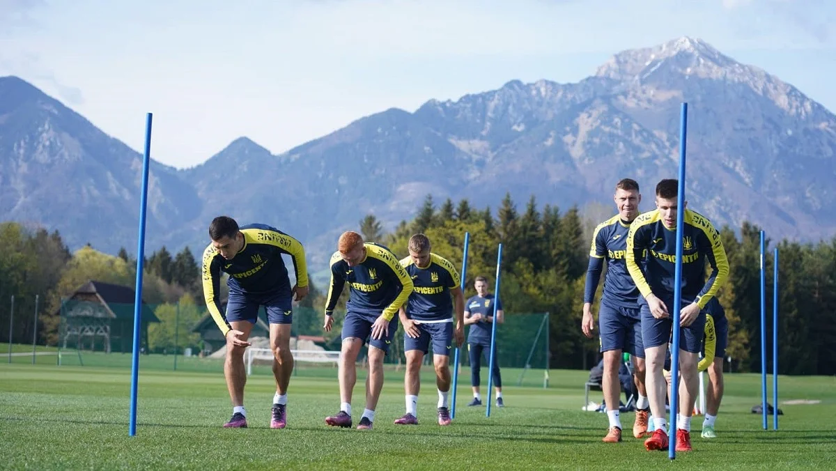 Тренування збірної України / Сайт УАФ