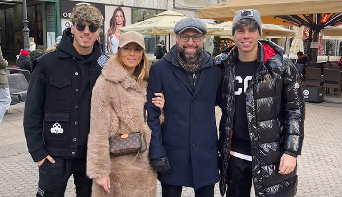 Ігор Йовічевіч з сім'єю / Фото з соцмереж