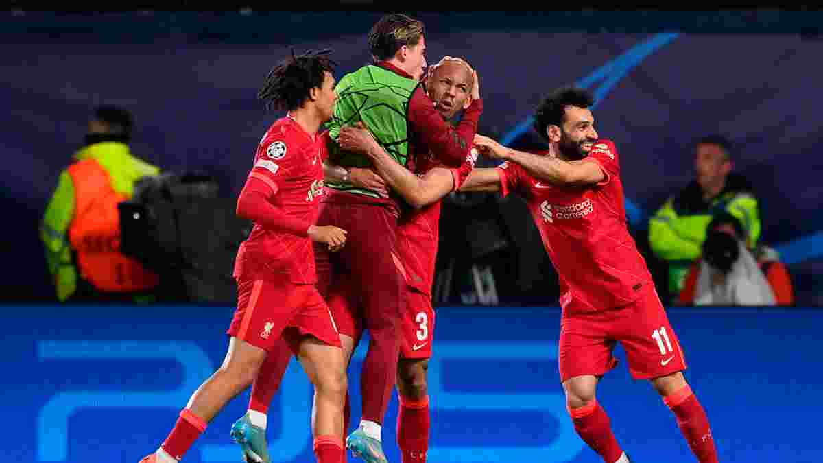 Ливерпуль вышел в финал Лиги чемпионов, одержав волевую победу над Вильярреалом – мерсисайдцы отыгрались с 0:2