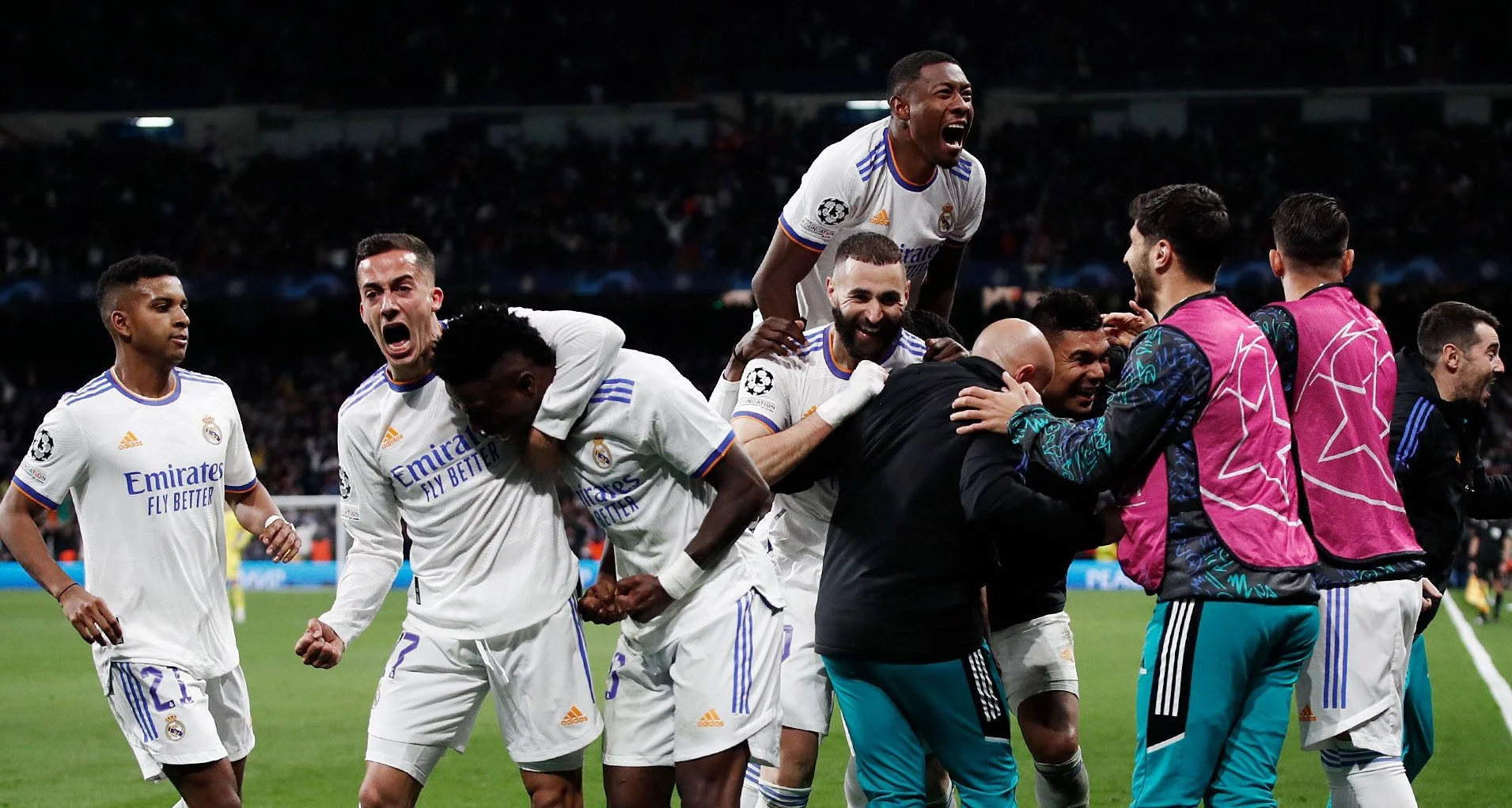 Радость игроков Реала / фото: ФК Реал Мадрид