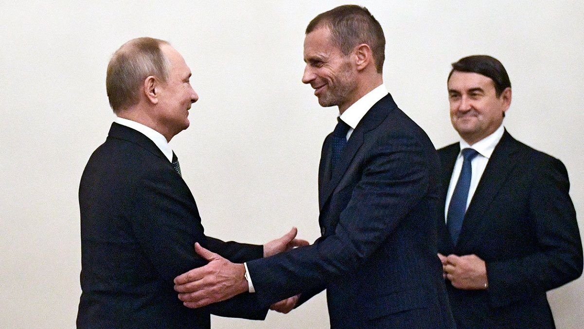 Путин и Чеферин / фото из соцсетей