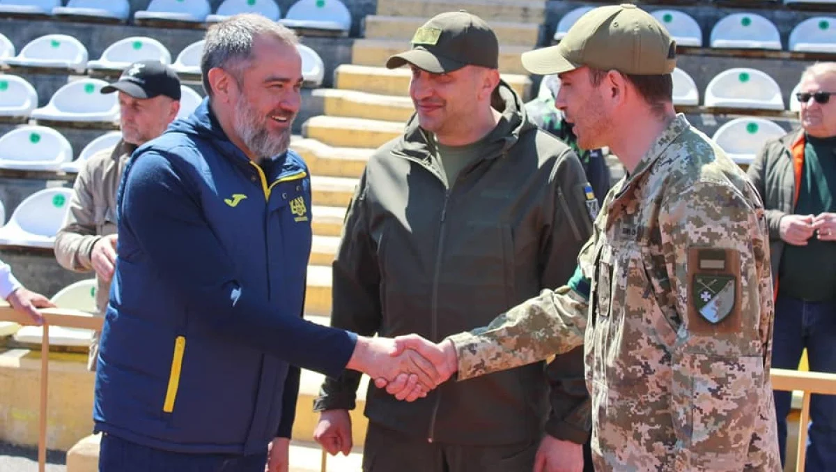 Андрій Павелко та Євген Бейдерман / Facebook Андрія Павелка